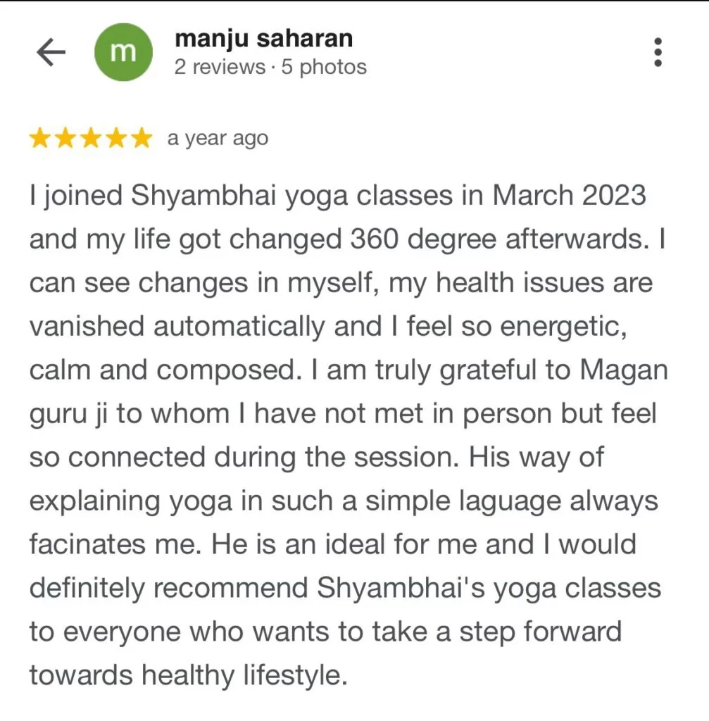 personalised yoga online