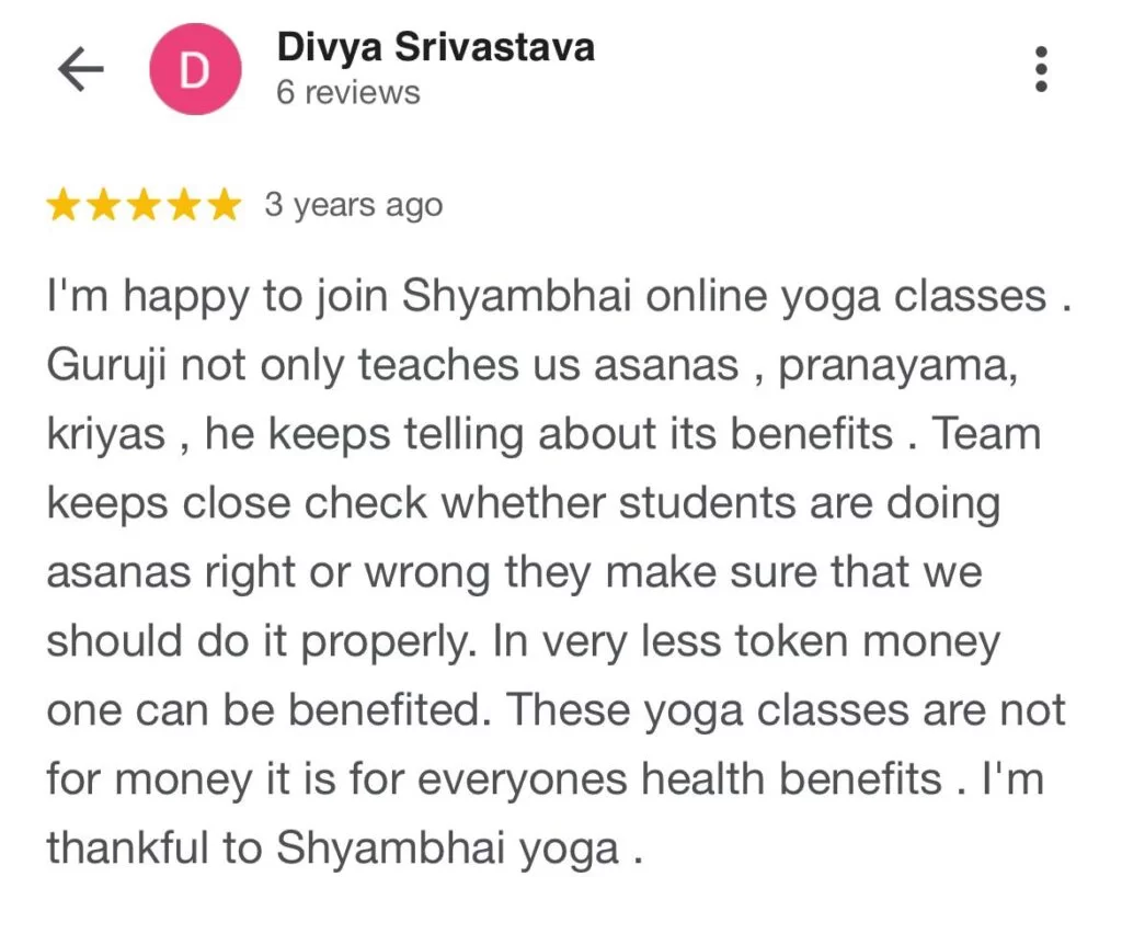 personalized yoga classes