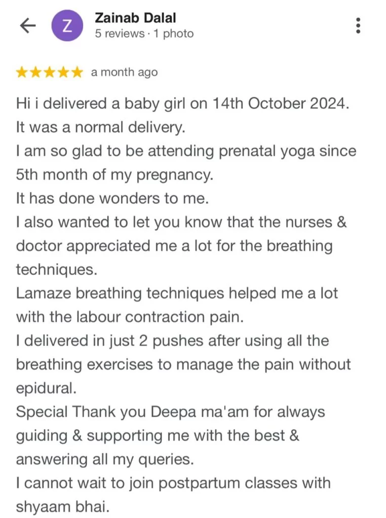 Pregnancy Yoga