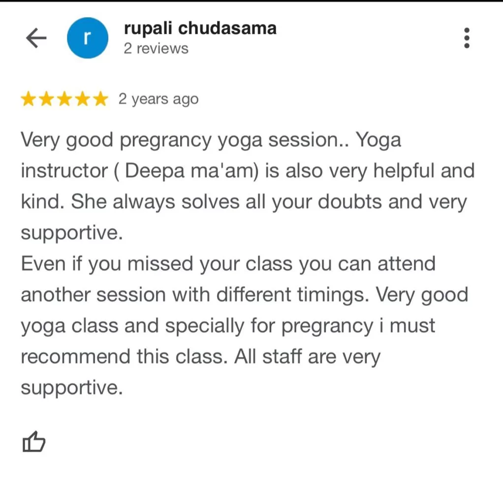 pregnancy yoga review