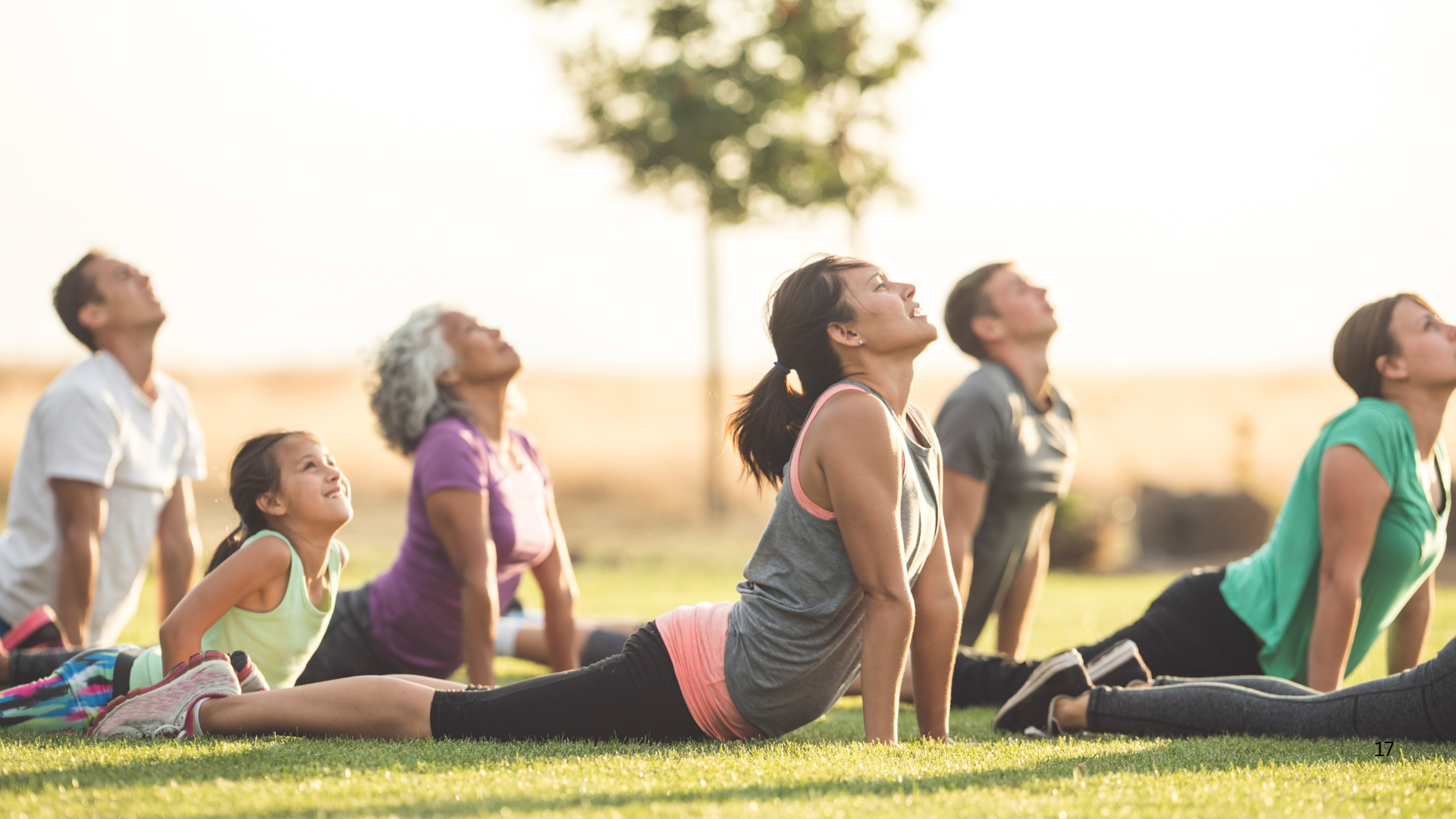 women morning yoga