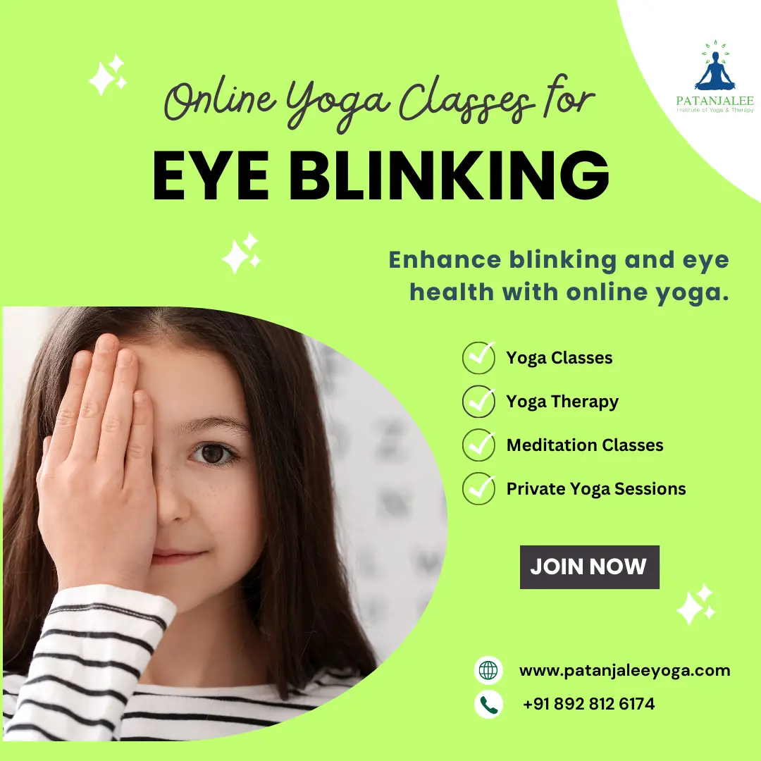 Online Yoga Classes For Eye Blinking