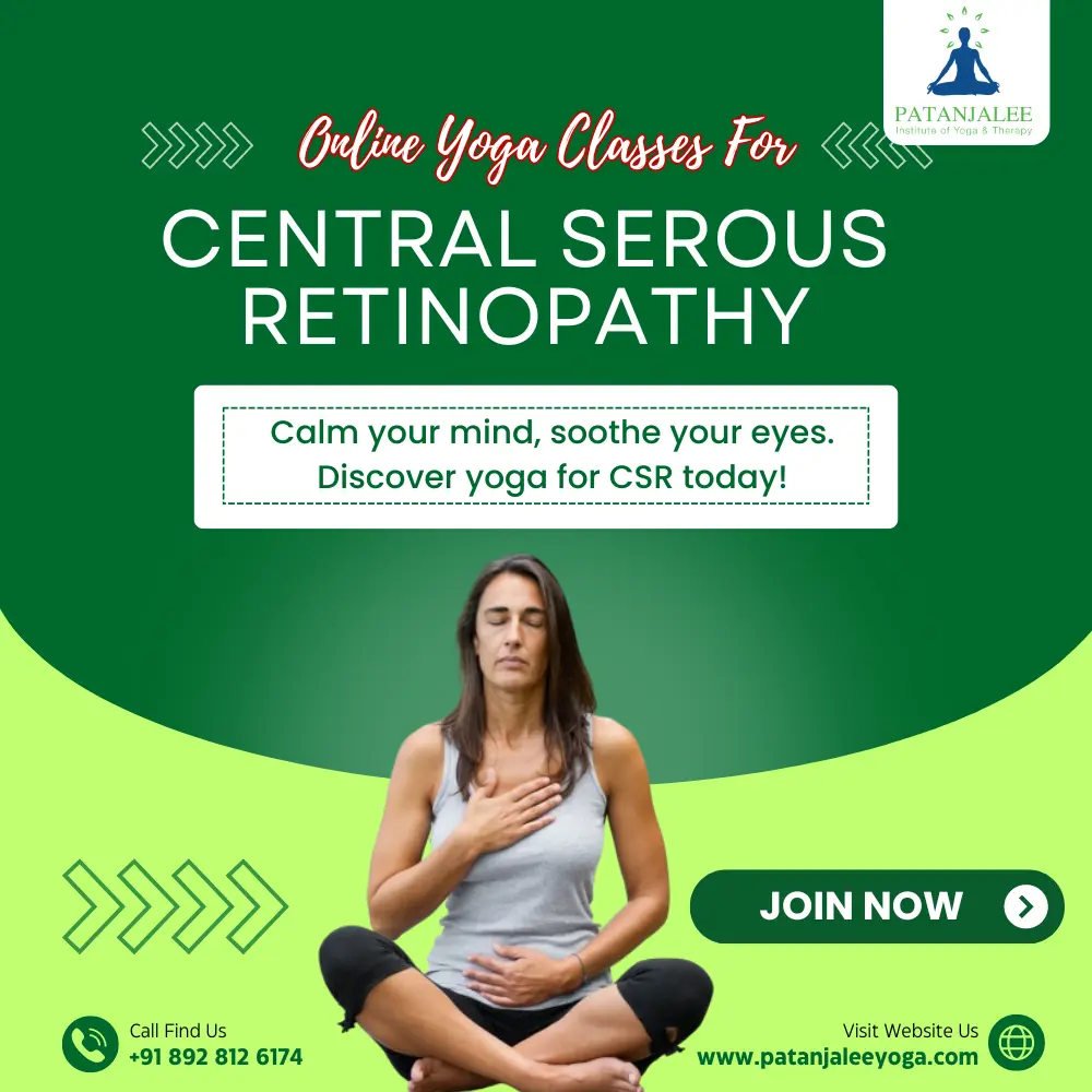 Online Yoga Classes For Central Serous Retinopathy