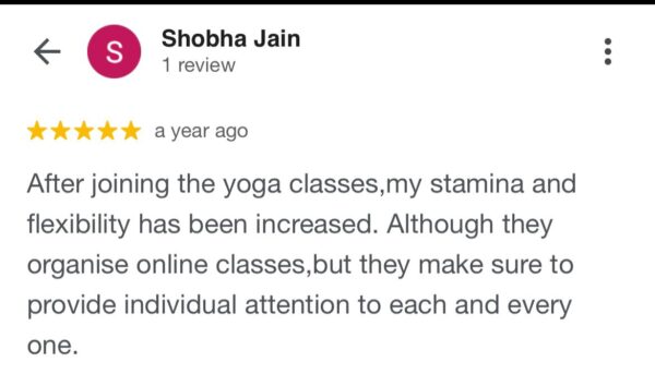 Online Yoga Classes daily
