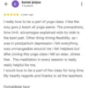 personalised yoga online