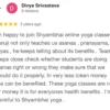personalized yoga classes