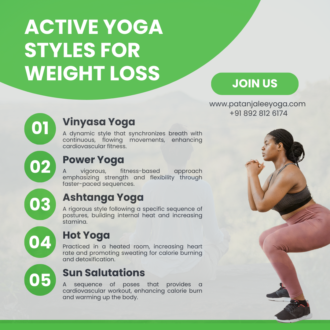 Active Yoga Styles for Weight Loss (1)