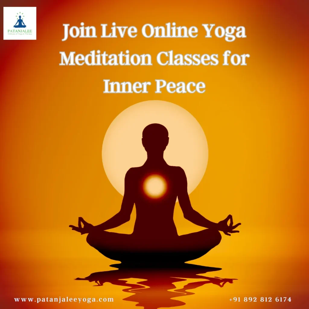 Join Live Online Yoga Meditation Classes for Inner Peace