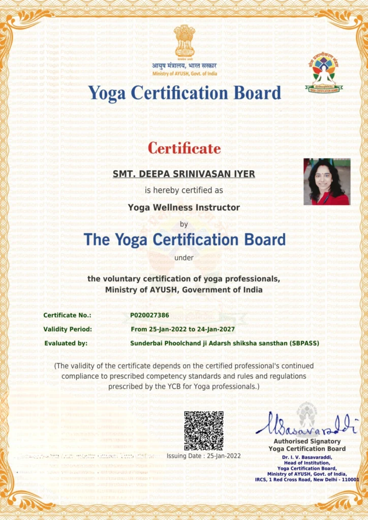 Deepa Certificate