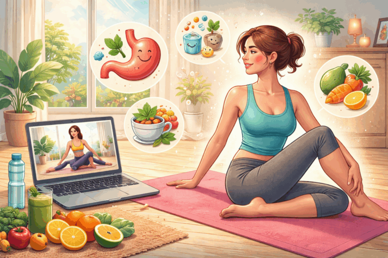 Read more about the article Revitalize Your Gut Health: Why Online Yoga Classes for Digestion are the Ultimate Solution